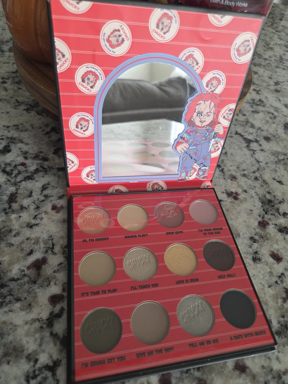 Chucky Red Eyeshadow Palette